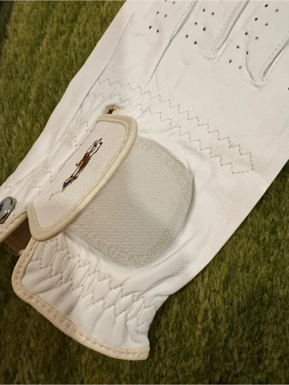 Vintage Polo Ralph Lauren Sheepskin Mens Left XL Golf Glove VNT Deadstock New